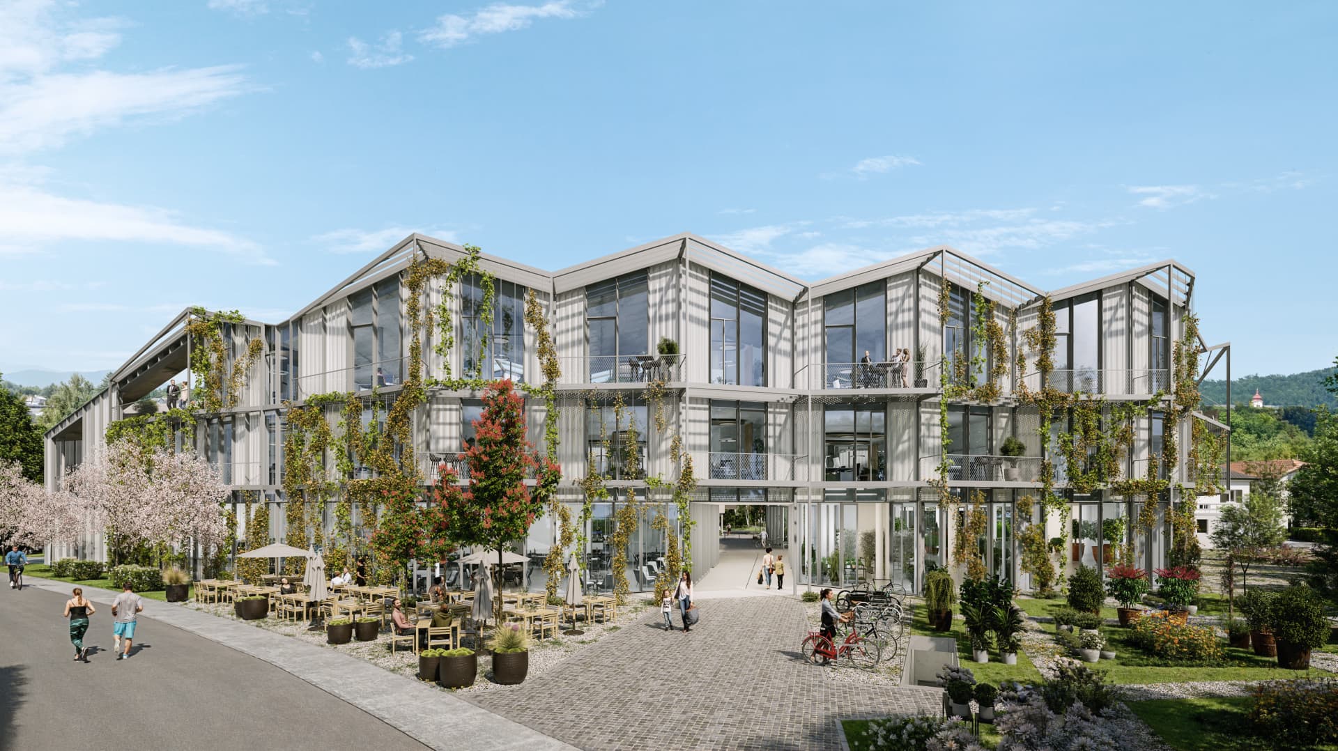 Fassade Quartier Nonntal