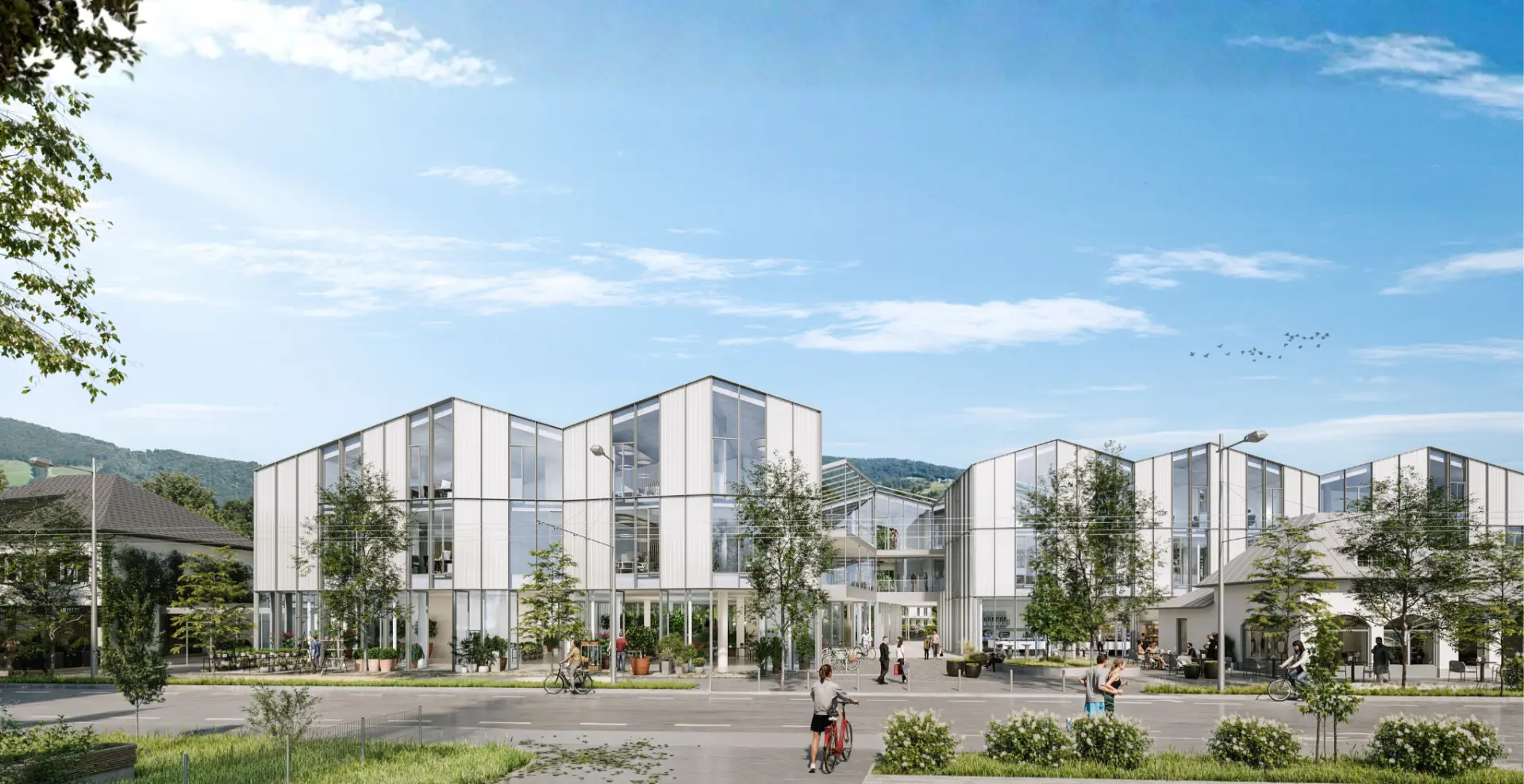 Quartier Nonntal Fassade